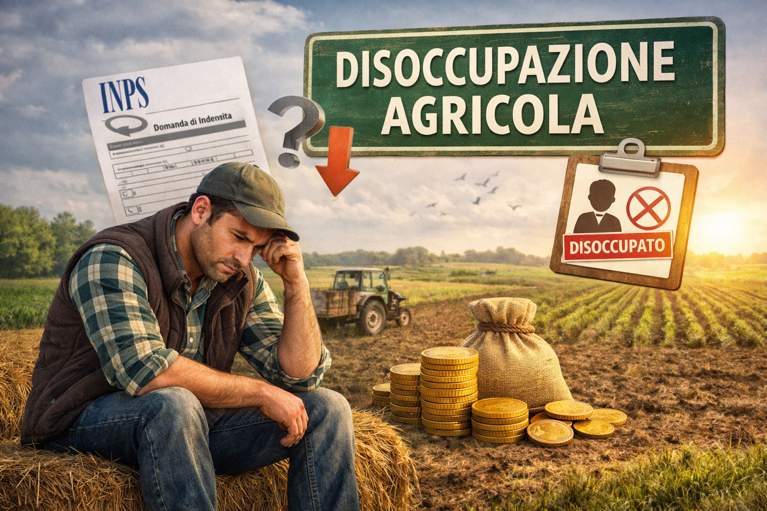Disoccupazione agricola 2026: cos'�, a chi spetta e come fare domanda