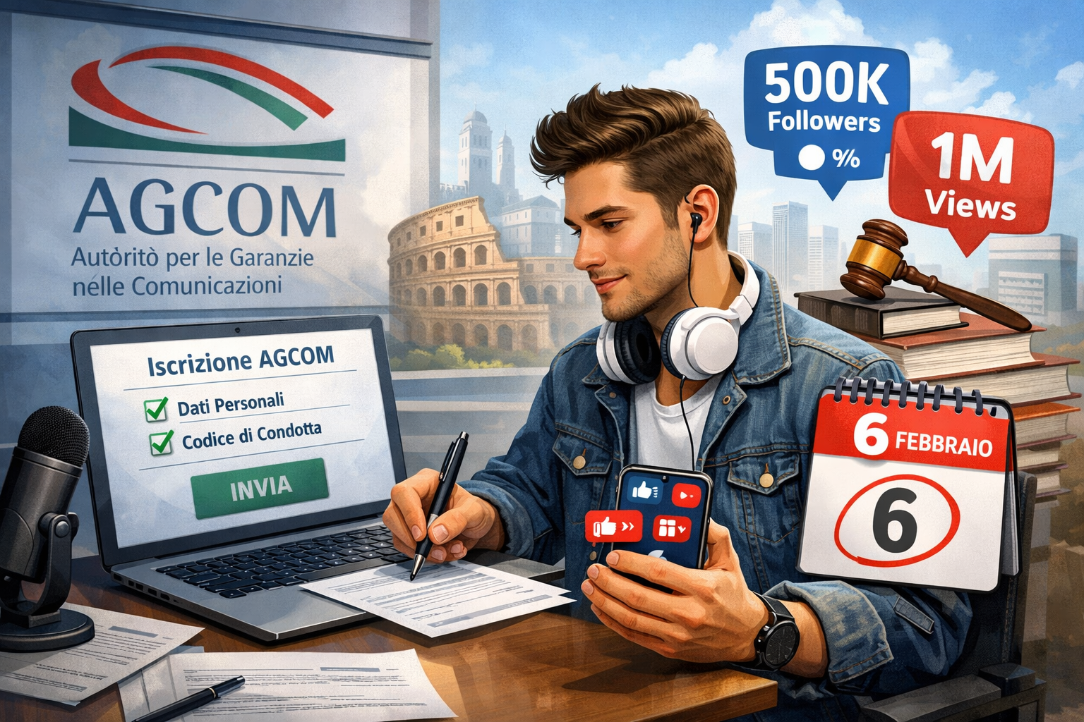 Iscrizione all'elenco degli influencer rilevanti: cosa sapere e quali sono le scadenze